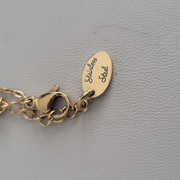 DESIGNER GOLD NECKLACE - Picture 3 of 4